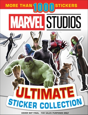 Marvel Studios Ultimate Sticker Collection - With more than 1000 stickers. Dorling Kindersley Ltd., 2019.