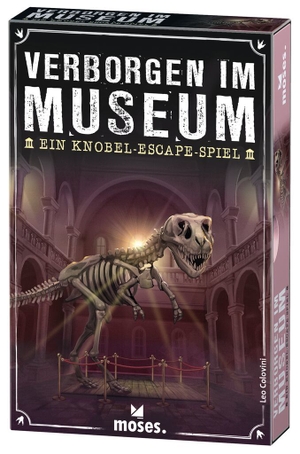 Colovini, Leo. Verborgen im Museum - Ein Knobel-Escape Spiel. moses. Verlag GmbH, 2023.