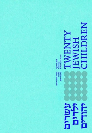Kinder vom Bullenhuser Damm e. V. / Daniel Zylberberg (Hrsg.). Twenty Jewish Children - April 20, 1945, Hamburg, Bullenhuser Damm. Junius Verlag GmbH, 2025.