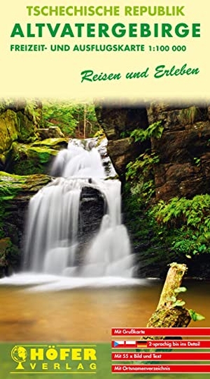 Höfer, Klaus (Hrsg.). Höfer Tschechische Republik CR 306. Altvatergebirge 1:100 000 Straßenkarte. Höfer Verlag, 2014.