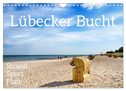 Lübecker Bucht Strand - Sport - Flair (Wandkalender 2024 DIN A4 quer), CALVENDO Monatskalender