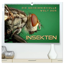 Die geheimnisvolle Welt der Insekten (hochwertiger Premium Wandkalender 2025 DIN A2 quer), Kunstdruck in Hochglanz