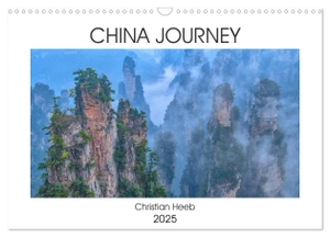 Heeb, Christian. China Journey (Wandkalender 2025 DIN A3 quer), CALVENDO Monatskalender - Eine fotografische Reise durch China mit den schönsten Eindrücken dieser Republik.. Calvendo, 2024.