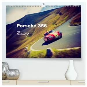 Hinrichs, Johann. Porsche 356 - Racing (hochwertiger Premium Wandkalender 2024 DIN A2 quer), Kunstdruck in Hochglanz - Porsche 356 Rennfotos. Calvendo, 2023.