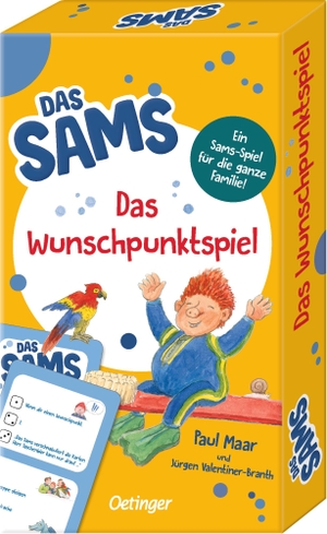 Maar, Paul / Jürgen Valentiner-Branth. Das Sams. Das Wunschpunktspiel - Ein Sams-Spiel für die ganze Familie. Oetinger, 2023.