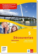 Découvertes 5. Série jaune. Cahier d'activités mit Audios und Filmen 5. Lernjahr
