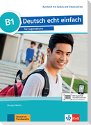 Deutsch echt einfach B1. Kursbuch mit Audios und Videos online