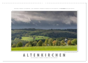 Emotionale Momente: Altenkirchen - der lebenswerte Landkreis im Norden des Westerwaldes. (Wandkalender 2025 DIN A3 quer), CALVENDO Monatskalender