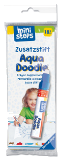 Ravensburger ministeps 4185 Aqua Doodle Zusatzstift - Zubehör für Aqua Doodle-Malsets, fleckenfreies erstes Malen mit Wasser für Kinder ab 18 Monaten