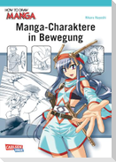 Manga-Charaktere in Bewegung
