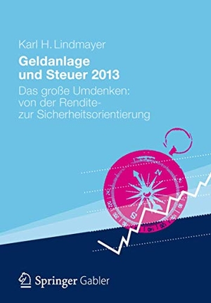 Lindmayer, Karl H.. Geldanlage und Steuer 2013 - Das große Umdenken: von der Rendite- zur Sicherheitsorientierung. Springer Fachmedien Wiesbaden, 2012.