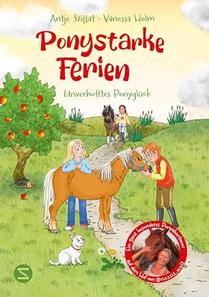 Szillat, Antje / Vanessa Holm. Ponystarke Ferien. Unverhofftes Ponyglück (Band 2) - Perfektes Herbstbuch für Pferdefans | Reiterferien in Dänemark | Von Pferdebuch-Expertin Antje Szillat und Pferdehofbesitzerin Vanessa Holm. Schneiderbuch, 2026.