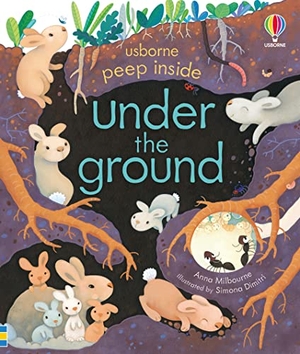 Milbourne, Anna. Peep Inside Under the Ground. Usborne Publishing, 2022.