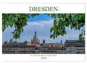 Dresden, ein Jahr an der Elbe (Wandkalender 2024 DIN A3 quer), CALVENDO Monatskalender