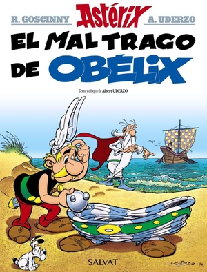 Uderzo / Albert Uderzo. Astérix, El mal trago de Obélix. Editorial Bruño, 2017.