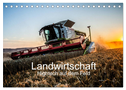 Landwirtschaft - Hightech auf dem Feld (Tischkalender 2025 DIN A5 quer), CALVENDO Monatskalender