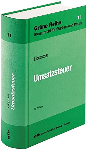 Lippross, Otto-Gerd. Umsatzsteuer. Fleischer EFV Verlag, 2022.