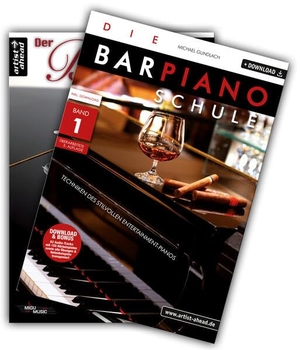 Gundlach, Michael. Die Barpiano-Schule & Der Barpiano Profi - Set - Im Set für 39,95 Euro statt 45,90 Euro (inkl. Download). Artist Ahead Musikverlag, 2017.