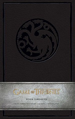 Hbo. Game of Thrones: House Targaryen Hardcover Ruled Journal. Insights, 2014.