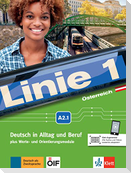 Linie 1 Österreich A2.1. Kurs- und Übungsbuch mit DVD-ROM
