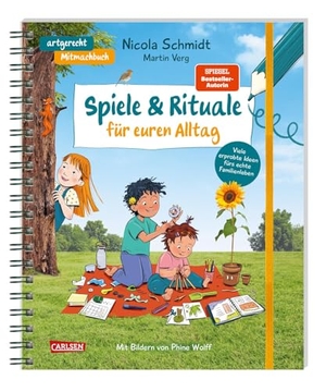Schmidt, Nicola / Martin Verg. Spiele & Rituale für euren Alltag - Viele erprobte Ideen für das echte Familienleben | Familien-Mitmachbuch mit Spielen zur Konfliktlösung und hilfreichen Tipps. Carlsen Verlag GmbH, 2026.