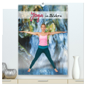 Yoga in Bildern (hochwertiger Premium Wandkalender 2024 DIN A2 hoch), Kunstdruck in Hochglanz