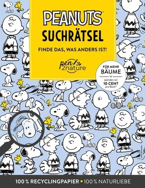 Peanuts Suchrätsel - Finde das, was anders ist! I Das Rätselbuch für alles Fans von Snoopy, Charlie Brown & Co.. Naumann & Göbel Verlagsg., 2026.