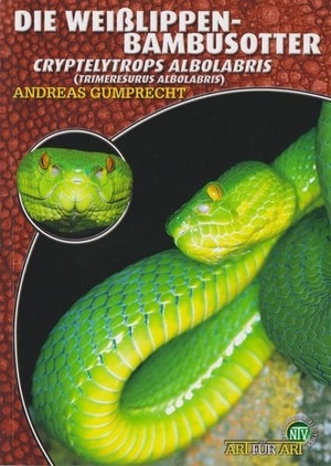 Gumprecht, Andreas. Die Weißlippen-Bambusotter - Cryptelytrops albolabris (Trimerusurs albolabris). Art für Art. NTV Natur und Tier-Verlag, 2006.
