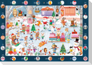 Mein Wimmel-Adventskalender: Fröhliches Schlittschuhlaufen