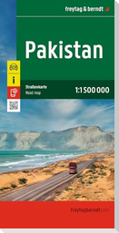 freytag & berndt Straßenkarte Pakistan 1:1,5 Mio.
