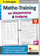 Mathe-Training zur Wiederholung und Festigung / Klasse 9