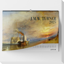 William Turner. Wandkalender 2025