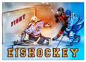 Eishockey - Fight (Wandkalender 2024 DIN A2 quer), CALVENDO Monatskalender