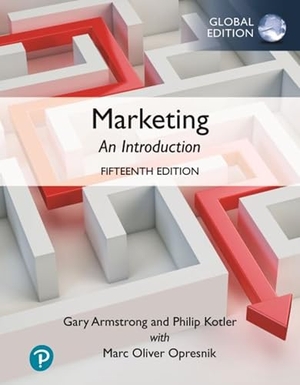 Armstrong, Gary / Philip Kotler. Marketing: An Introduction, Global Edition - An Introduction, Global Edition. Pearson, 2022.