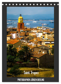 Saint Tropez (Tischkalender 2025 DIN A5 hoch), CALVENDO Monatskalender