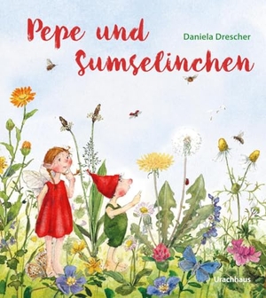 Drescher, Daniela. Pepe und Sumselinchen - Daniela Dreschers neue Charaktere Pepe und Sumselinchen erleben ein Wiesenabenteuer und sind immer für ihre Freunde da. Nebenbei erfahren Groß und Klein einiges über die heilenden Kräfte der Pflanzen. Ab 3 Jahren. Urachhaus/Geistesleben, 2025.