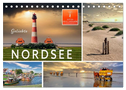 Geliebte Nordsee (Tischkalender 2024 DIN A5 quer), CALVENDO Monatskalender
