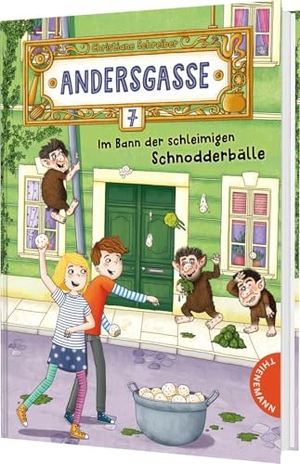 Schreiber, Christiane. Andersgasse 7 3: Im Bann der schleimigen Schnodderbälle - Magisches Kinderbuch für alle ab 8 Jahren voller Abenteuer, Humor und fantastischer Wesen. Thienemann, 2026.