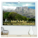 Süd Afrika - vom Krüger Nationalpark bis nach Kapstadt (hochwertiger Premium Wandkalender 2024 DIN A2 quer), Kunstdruck in Hochglanz