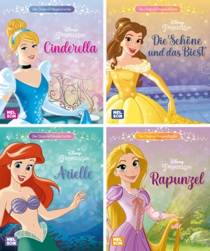Nelson Mini-Bücher: Disney Prinzessin 13-16 - 24 Mini-Bücher im Display. Nelson Verlag, 2022.