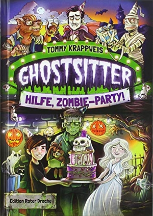 Krappweis, Tommy. Ghostsitter - Hilfe, Zombie-Party!. Edition Roter Drache, 2021.