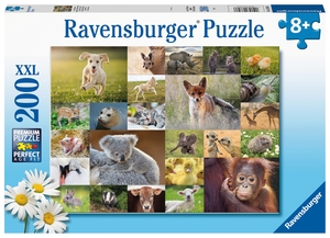 Ravensburger Kinderpuzzle - 13353 Süße Tierbabys - 200 Teile Puzzle für Kinder ab 8 Jahren. Ravensburger Spieleverlag, 2023.