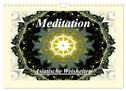 Meditation - Asiatische Weisheiten (Wandkalender 2024 DIN A4 quer), CALVENDO Monatskalender