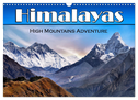 Himalayas high mountains adventure (Wall Calendar 2024 DIN A3 landscape), CALVENDO 12 Month Wall Calendar