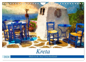 Kreta - Malerische Insel Griechenlands (Wandkalender 2024 DIN A4 quer), CALVENDO Monatskalender