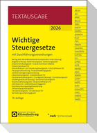 Wichtige Steuergesetze