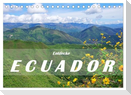 Entdecke Ecuador (Tischkalender 2025 DIN A5 quer), CALVENDO Monatskalender