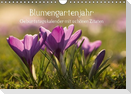 Blumengartenjahr - Geburtstagskalender mit schönen Zitaten (Wandkalender immerwährend DIN A4 quer)