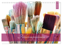 Atelierimpressionen - Des Künstlers Handwerkzeug im Portrait (Wandkalender 2025 DIN A4 quer), CALVENDO Monatskalender