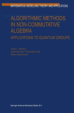Bueso, J. L. / Verschoren, A. et al. Algorithmic Methods in Non-Commutative Algebra - Applications to Quantum Groups. Springer Netherlands, 2010.